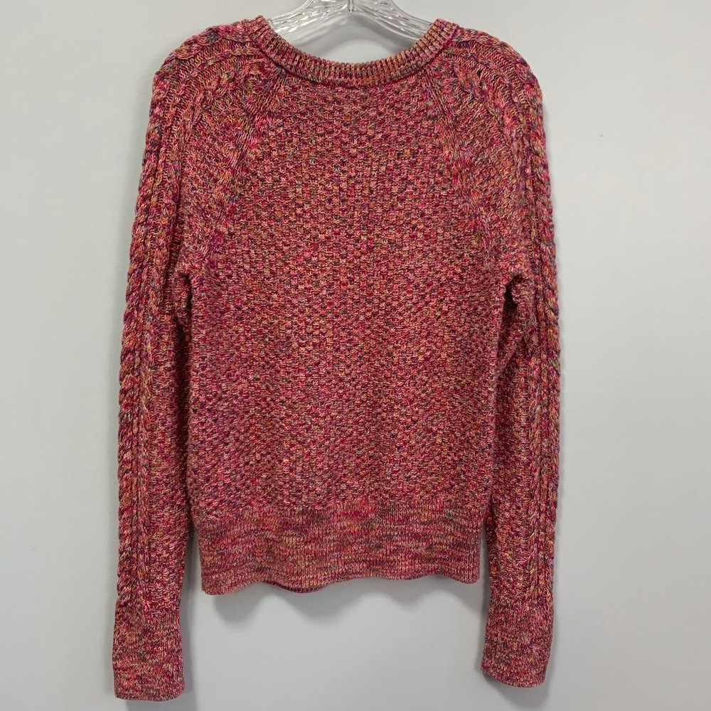 Gap Multi Colored Woven Knit Pullover Sweater - image 2